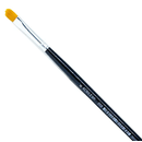PINCEL SINTETICO DOURADO N.12 PRETO LONGO LINGUA GATO 01 UN